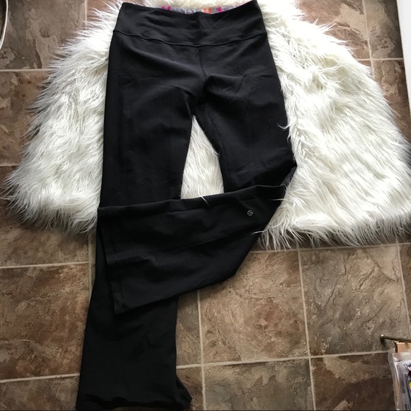 LULULEMON reversible wide leg yoga pants - Picture 7 of 8